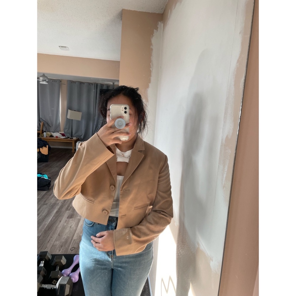 Oak + Fort Cropped Blazer